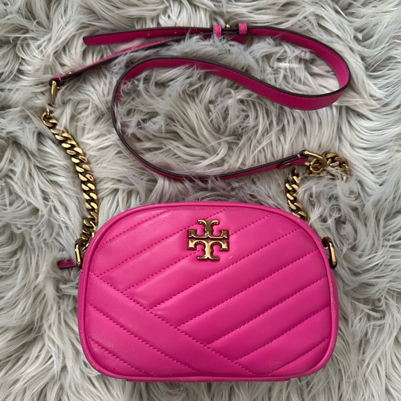 Tory Burch Handbags - TORY BURCH Kira Camera Bag in Crazy Pink
